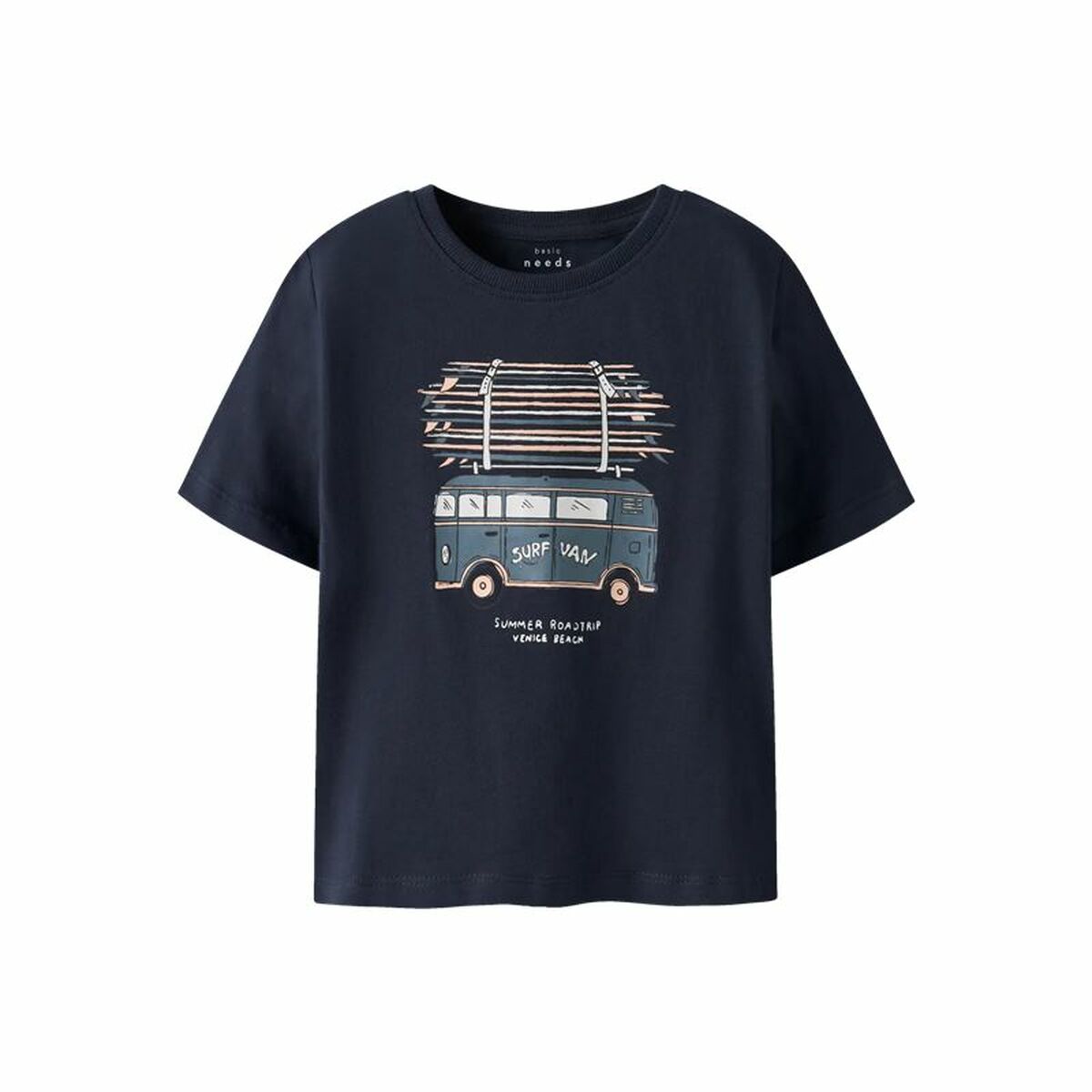 Barn T-shirt med kortärm Name It Nmmvagno Loose