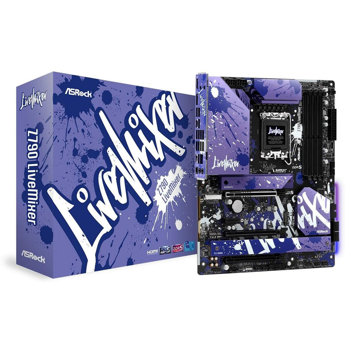 Moderkort ASRock Z790 LiveMixer LGA 1700 INTEL Z790
