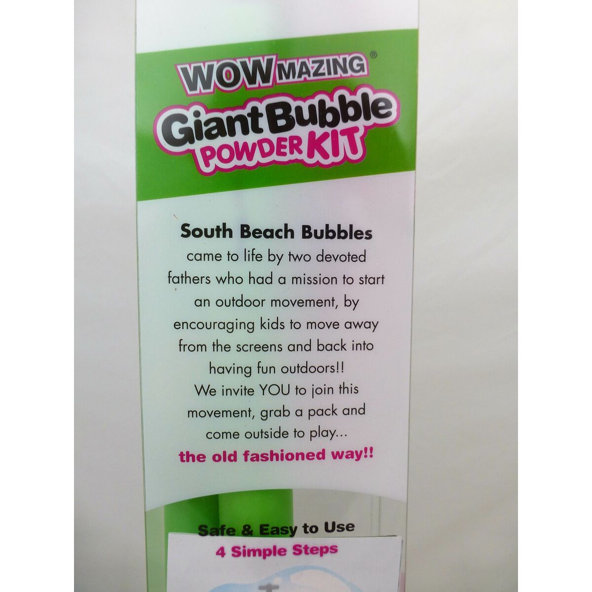 Såpbubbelspel WOWmazing 4 Delar - 5