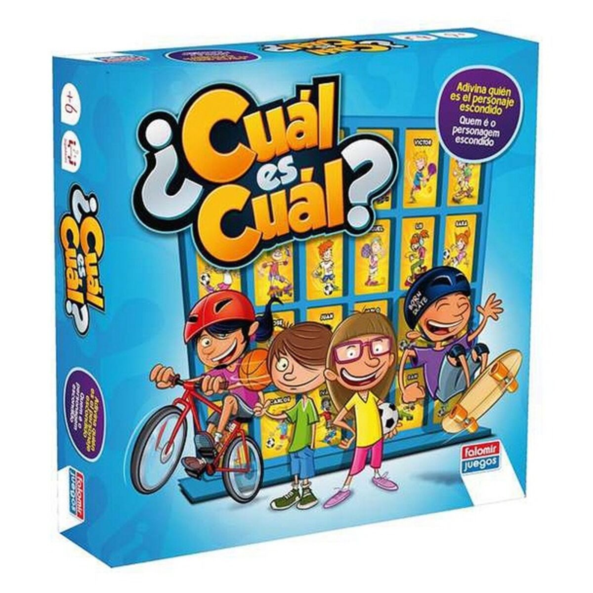 Sällskapsspel ¿Cuál es Cuál? Falomir - 4