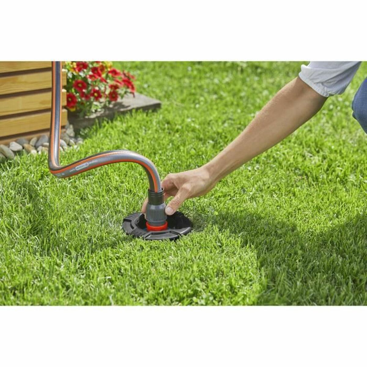 Slanganslutning Gardena 02713-20 Bevattningssystem Ø 19 mm 2 m - 3