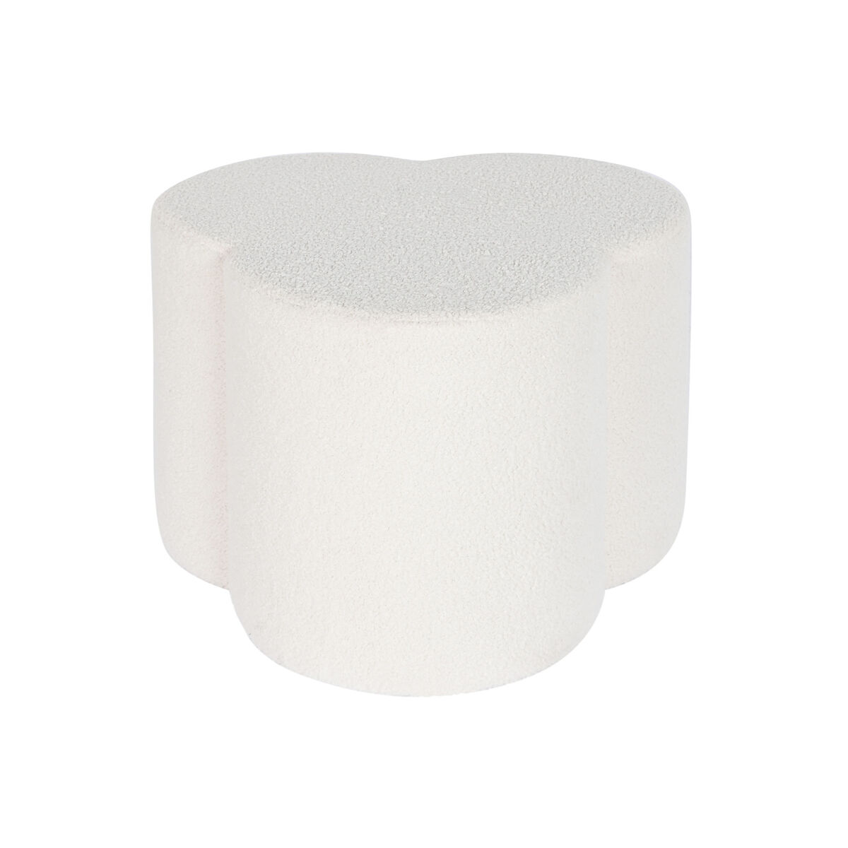 Fotpall DKD Home Decor Vit 53 x 53 x 40 cm - 3