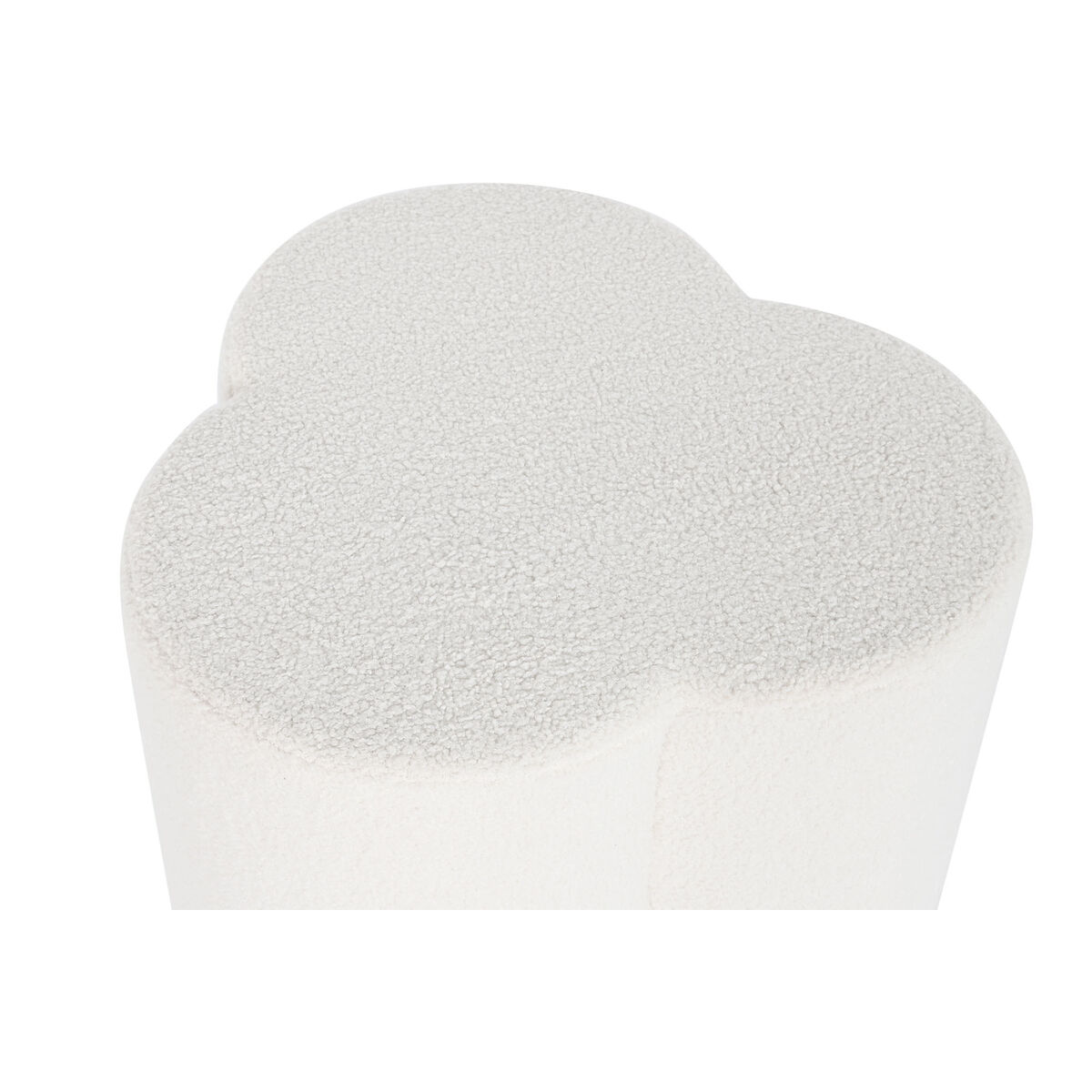 Fotpall DKD Home Decor Vit 53 x 53 x 40 cm - 4