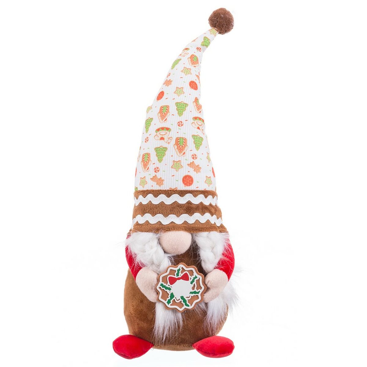 Julgranskula Multicolour Sand Tyg Flicka 13 x 12 x 42 cm - 3