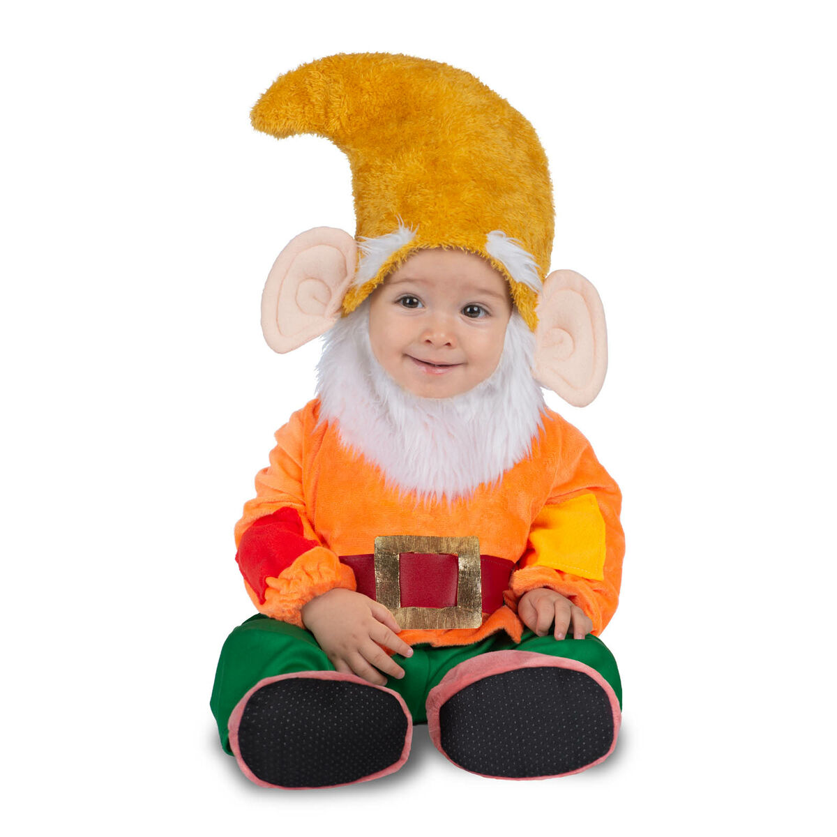 Maskeraddräkt bebis My Other Me Dvärg Orange (5 Delar)