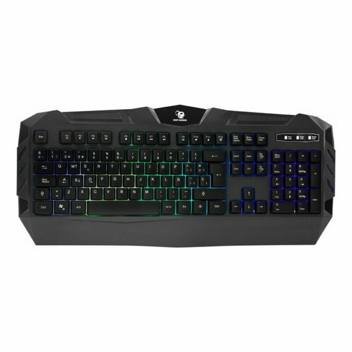 Gaming Tangentbord/ OR: Speltangentbord CoolBox DeepColorKey Qwerty Spanska - 2