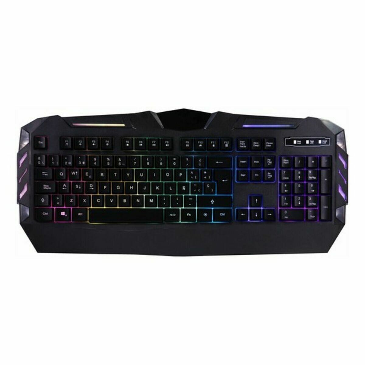 Gaming Tangentbord/ OR: Speltangentbord CoolBox DeepColorKey Qwerty Spanska - 3