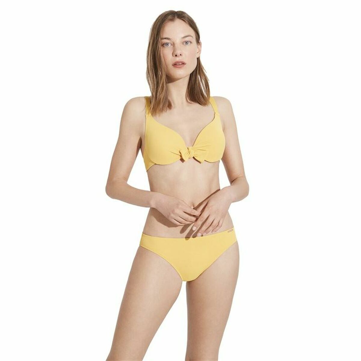 Trosor Ysabel Mora Slät Bikini Gul - 3