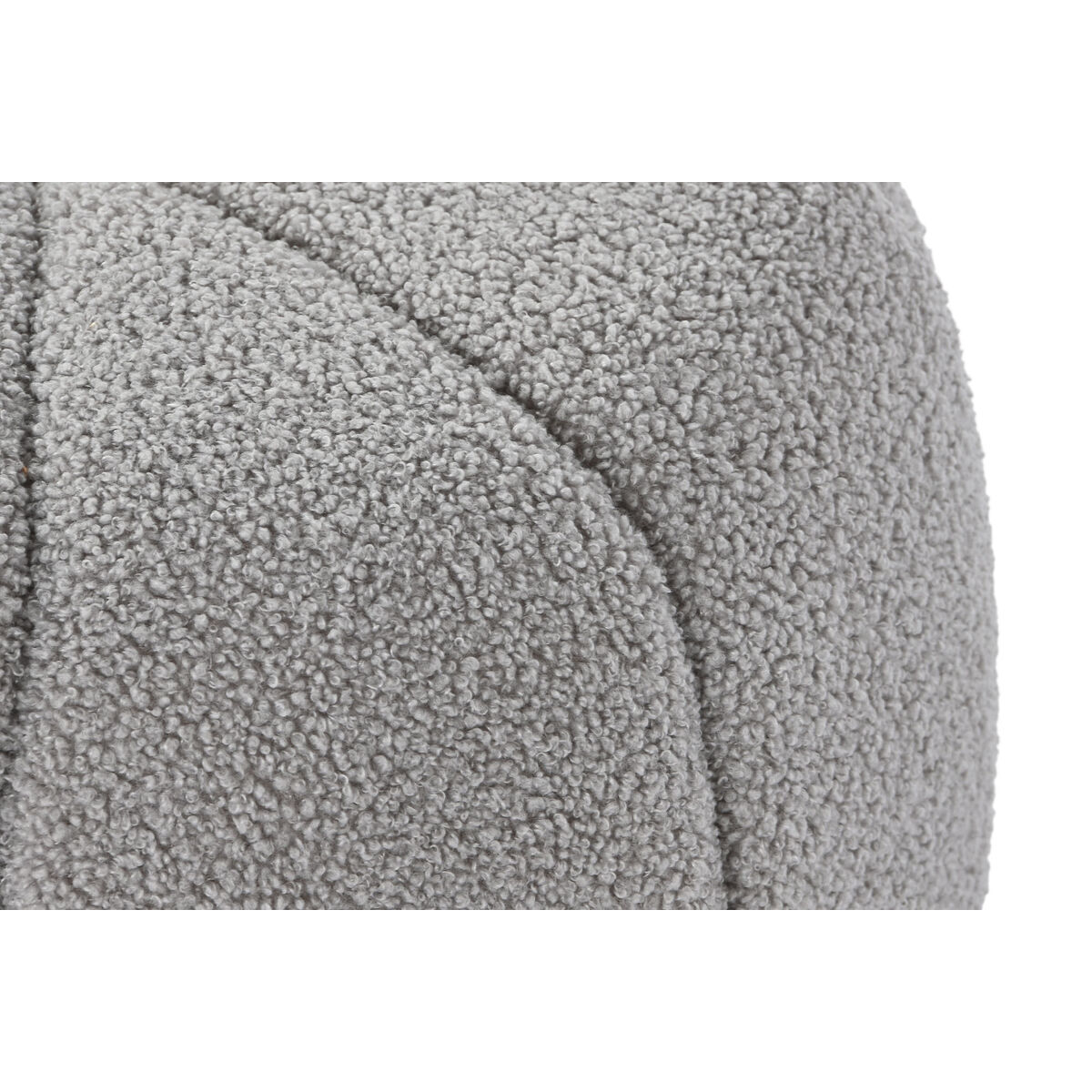 Fotpall DKD Home Decor Grå 50 x 50 x 38 cm - 3