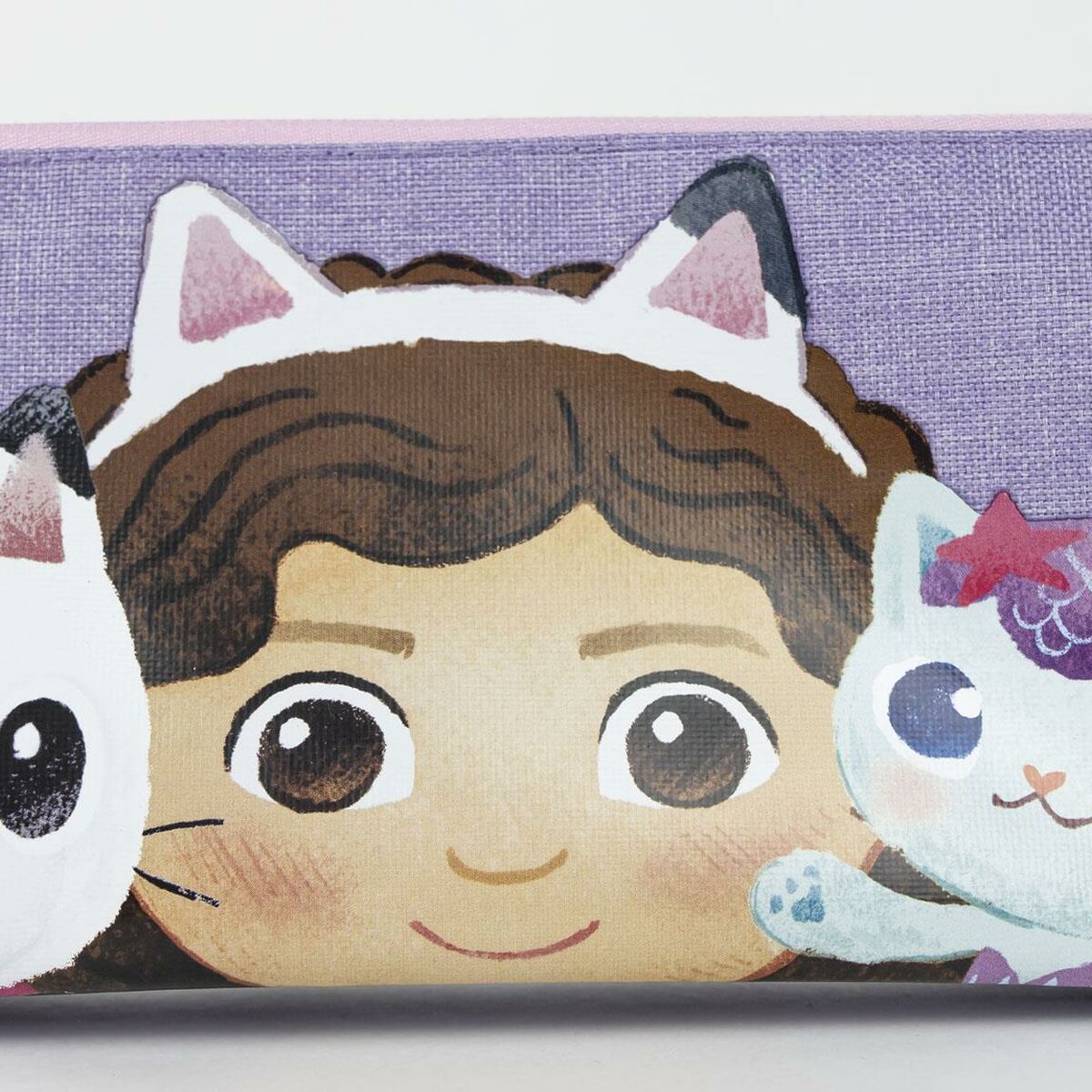 Tredubbel Carry-all Gabby's Dollhouse Lila 22 x 11 x 2 cm - 2