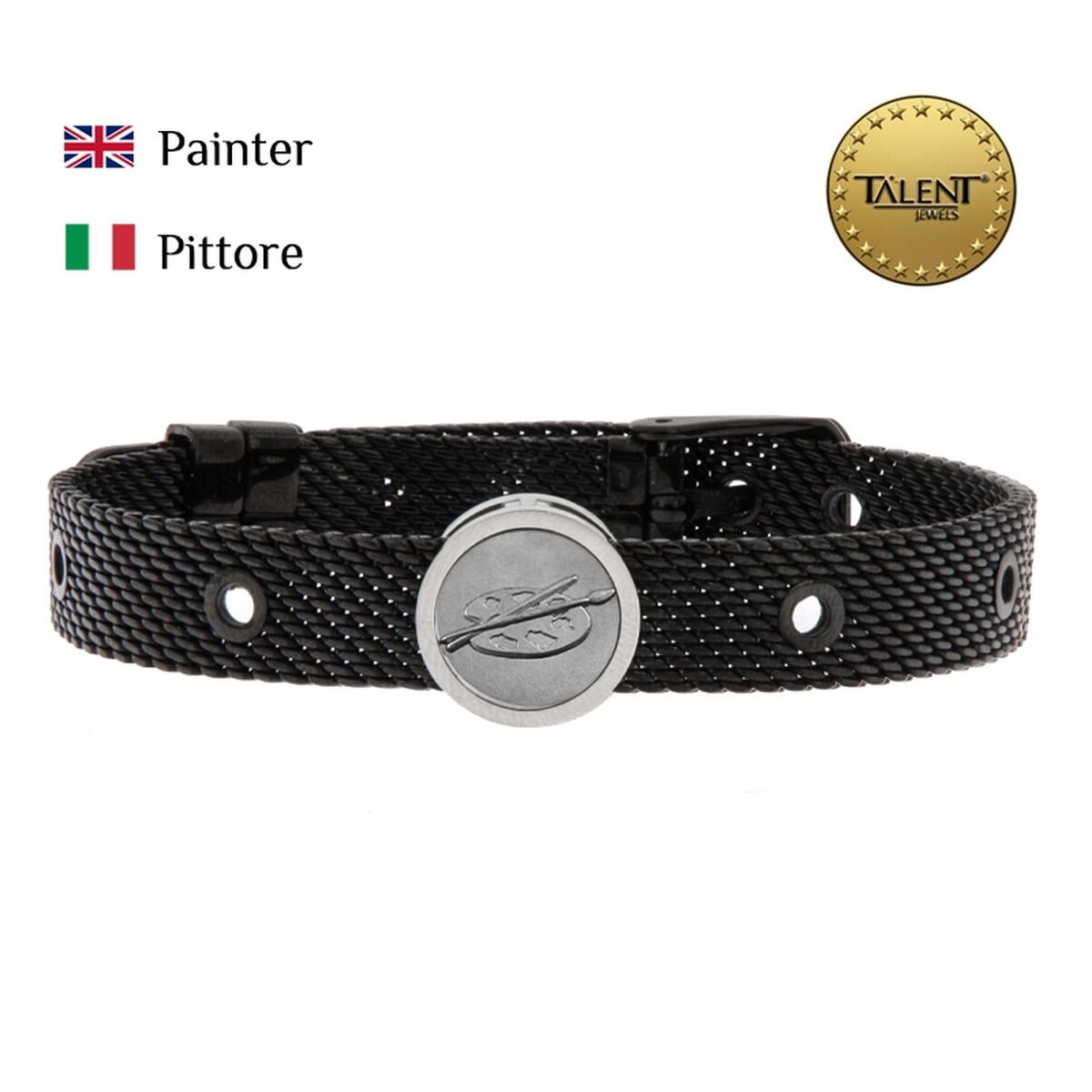 Unisexarmband Painter Talent Jewels TJA-3-11-03-2-235 Svart - 2