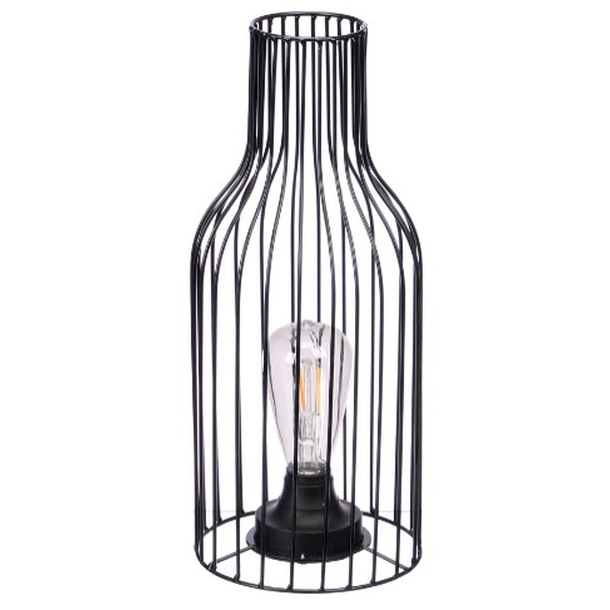 Bordslampa Gift Decor Svart Flaska (6 antal) - 2