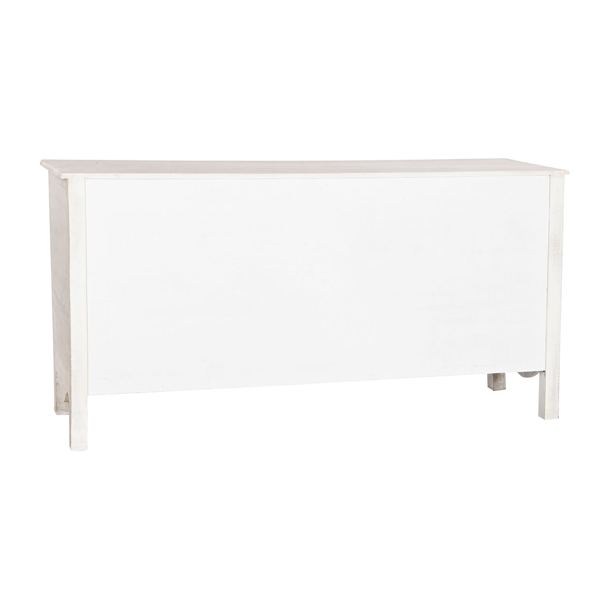 Kommod Home ESPRIT Vit Naturell Mangoträ Trä MDF 145 x 41 x 75 cm - 7