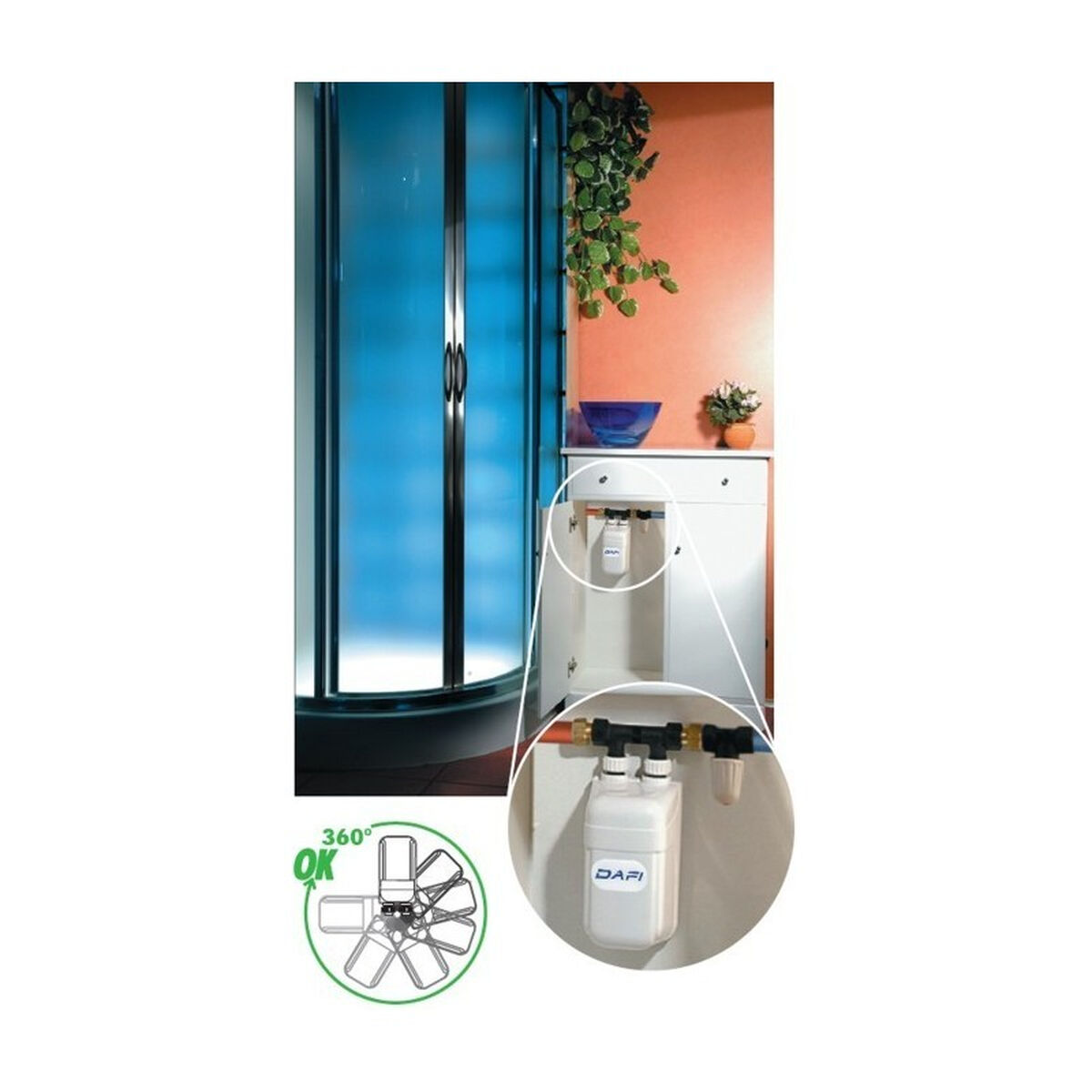 Vattenvärmare Dafi POZ03134 - 5