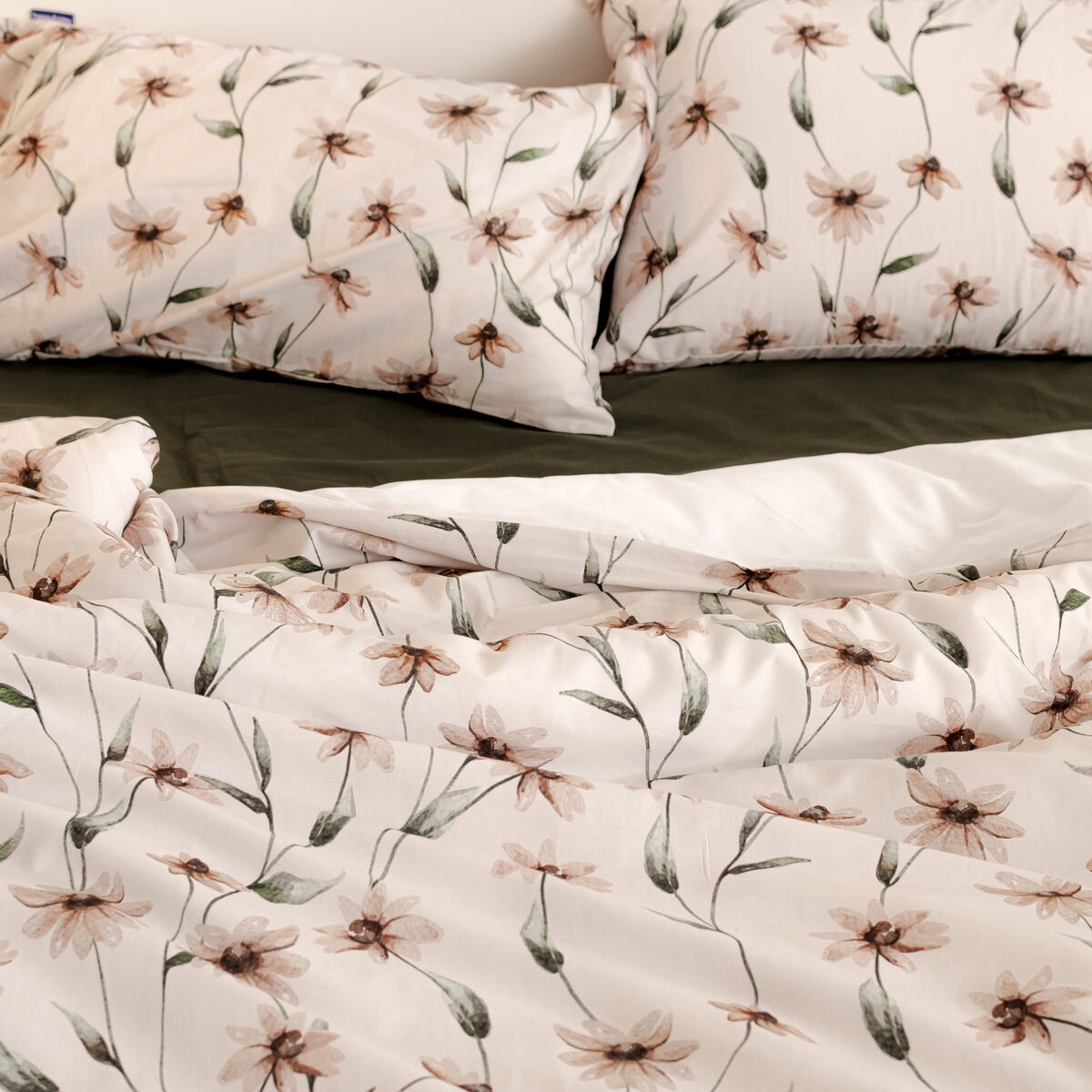 Påslakan HappyFriday Tinny bloom Multicolour 260 x 240 cm - 5