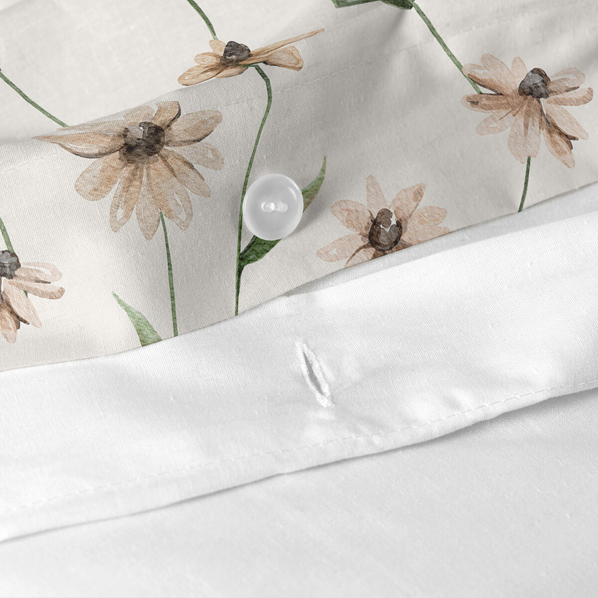 Påslakan HappyFriday Tinny bloom Multicolour 260 x 240 cm - 6