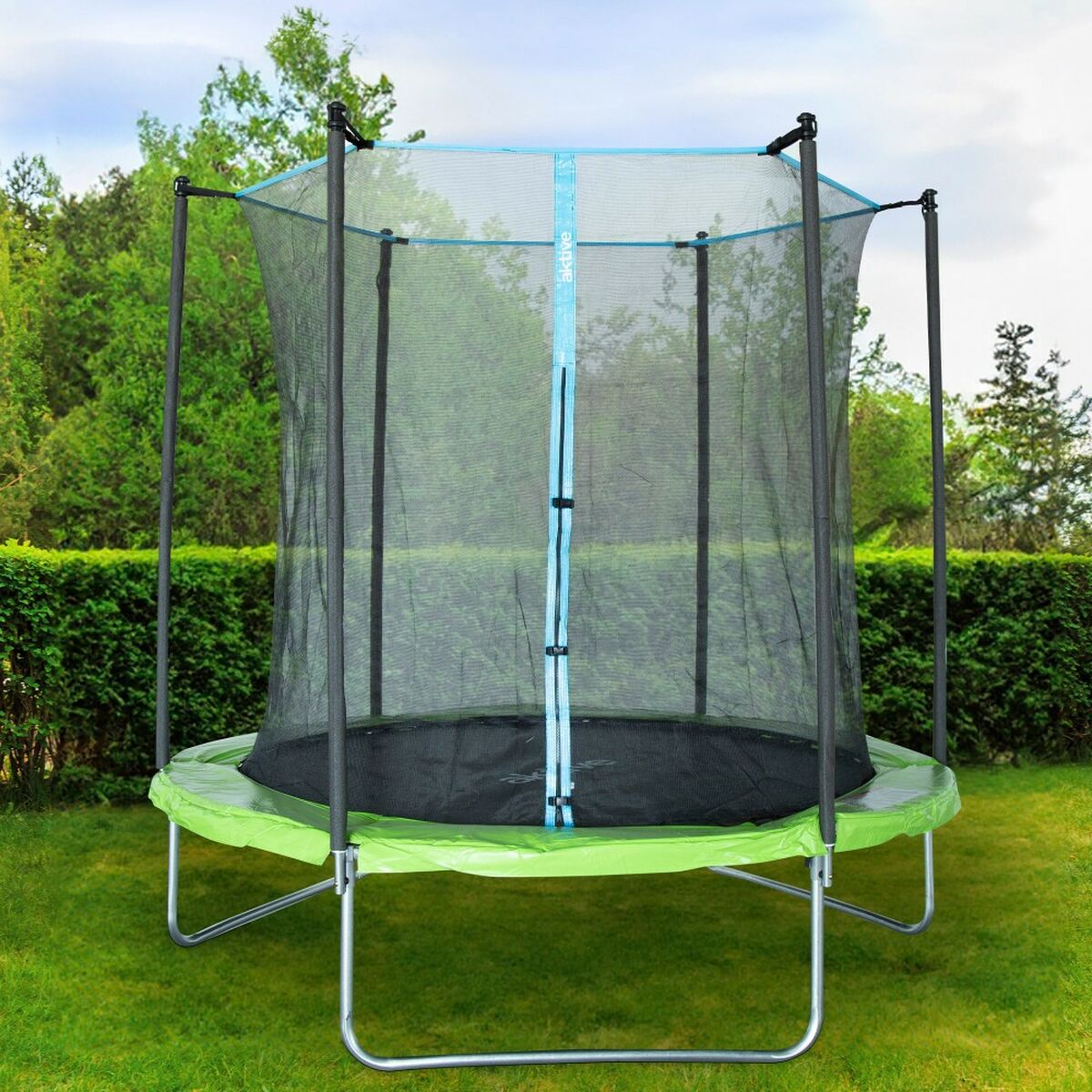 Barnstudsmatta med Skyddsnät Aktive 244 x 239 x 244 cm Ø 244 cm - 11