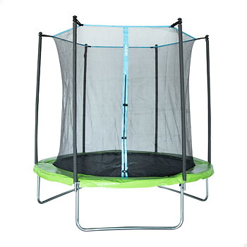 Barnstudsmatta med Skyddsnät Aktive 244 x 239 x 244 cm Ø 244 cm