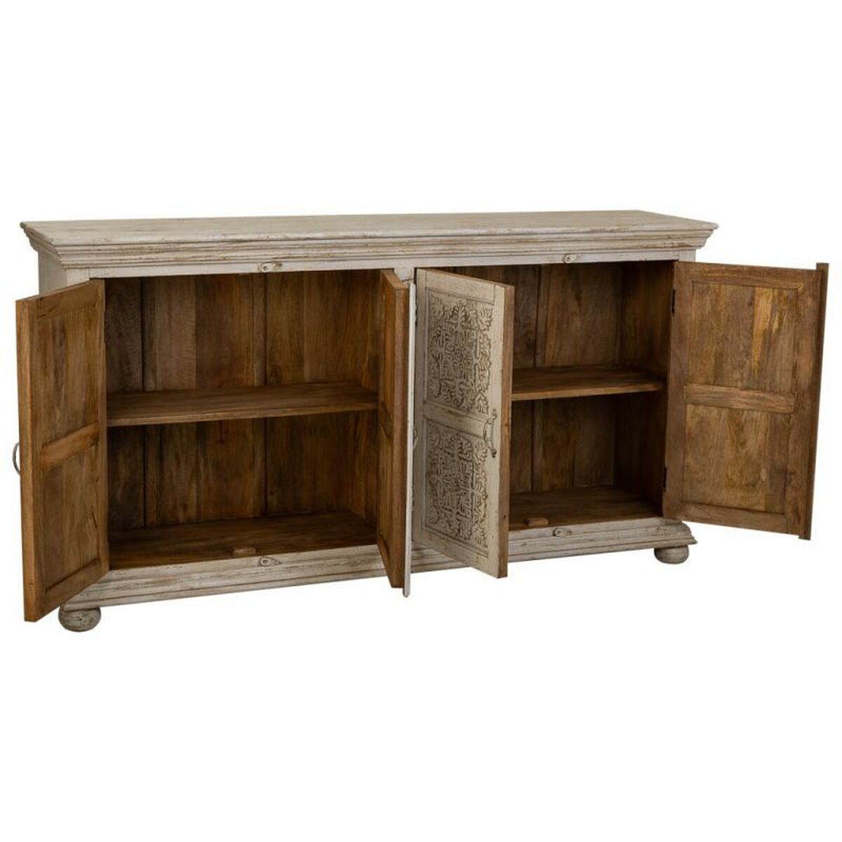 Skänk Alexandra House Living Mangoträ 39 x 91 x 169 cm - 3
