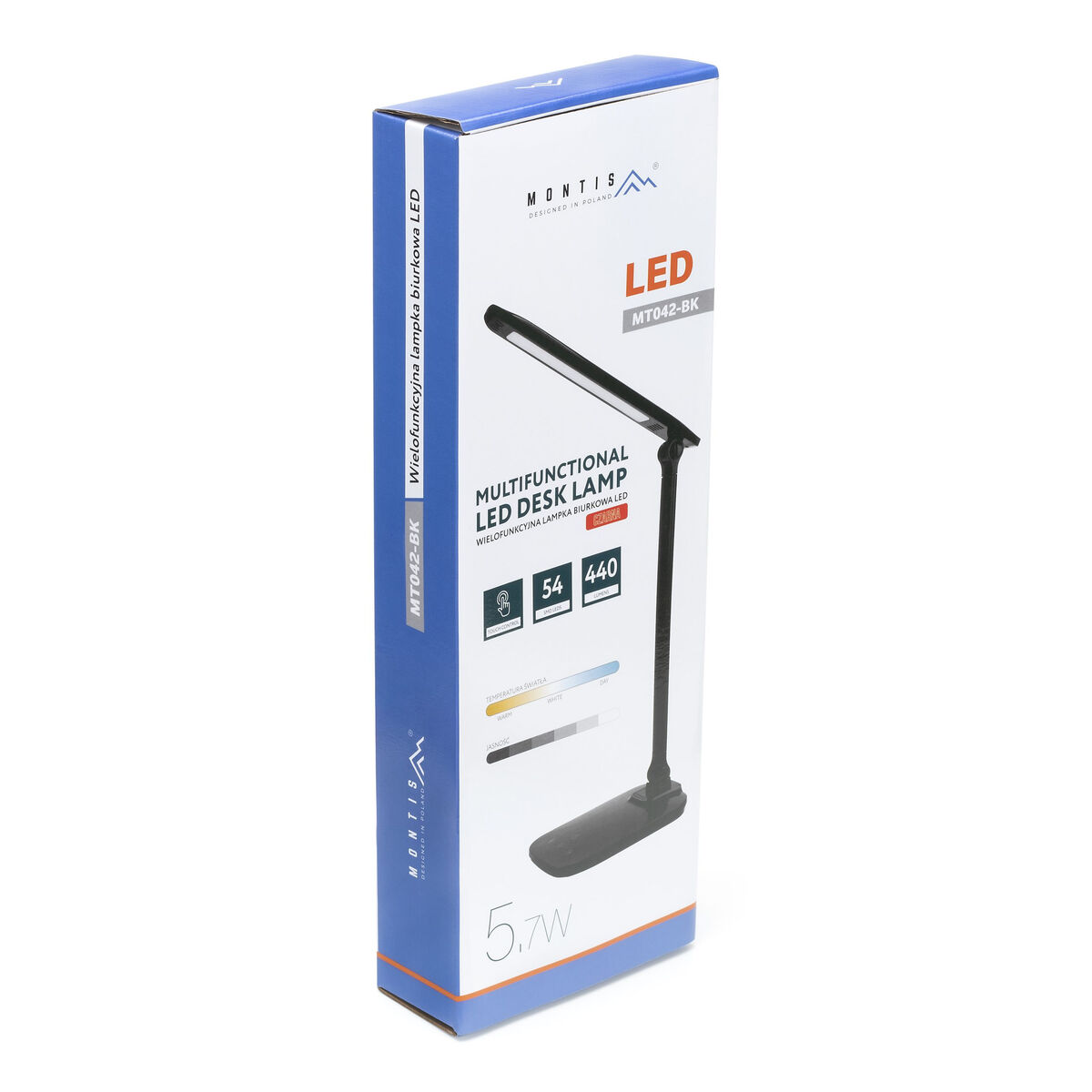 Skrivbordslampa Montis MT042-BK Svart 5,7 W 440 lm - 3