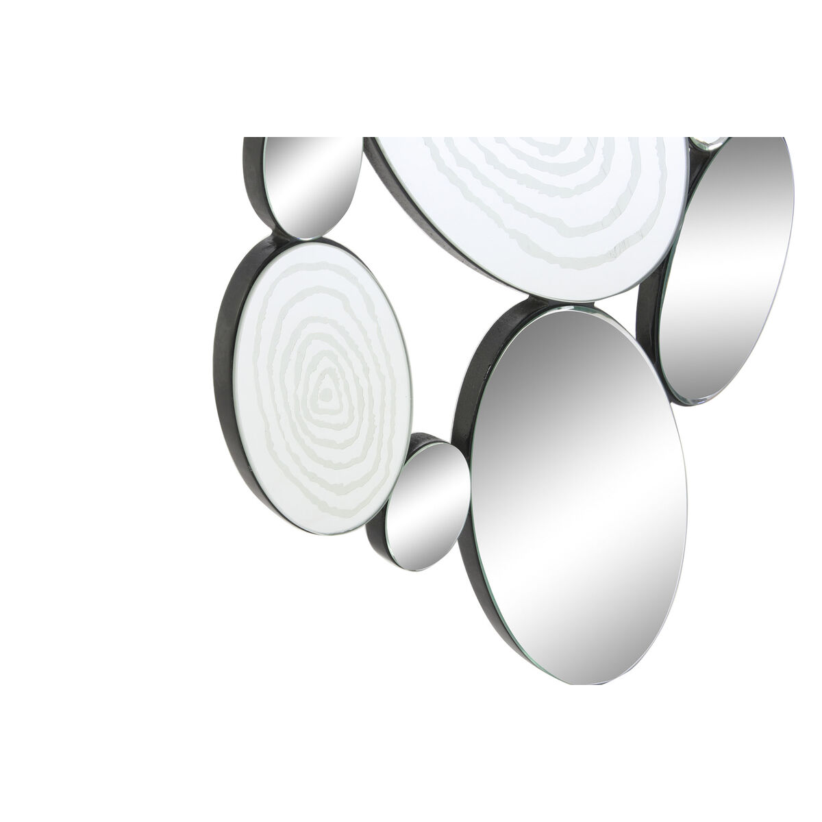 Väggspegel DKD Home Decor Svart Modern 119 x 2 x 61 cm 60 x 2 x 120 cm - 7