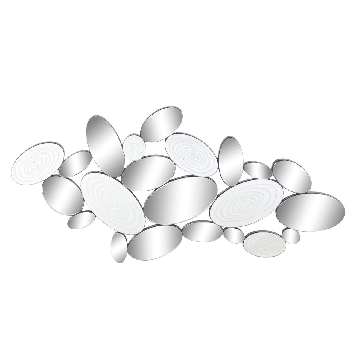 Väggspegel DKD Home Decor Svart Modern 119 x 2 x 61 cm 60 x 2 x 120 cm - 2