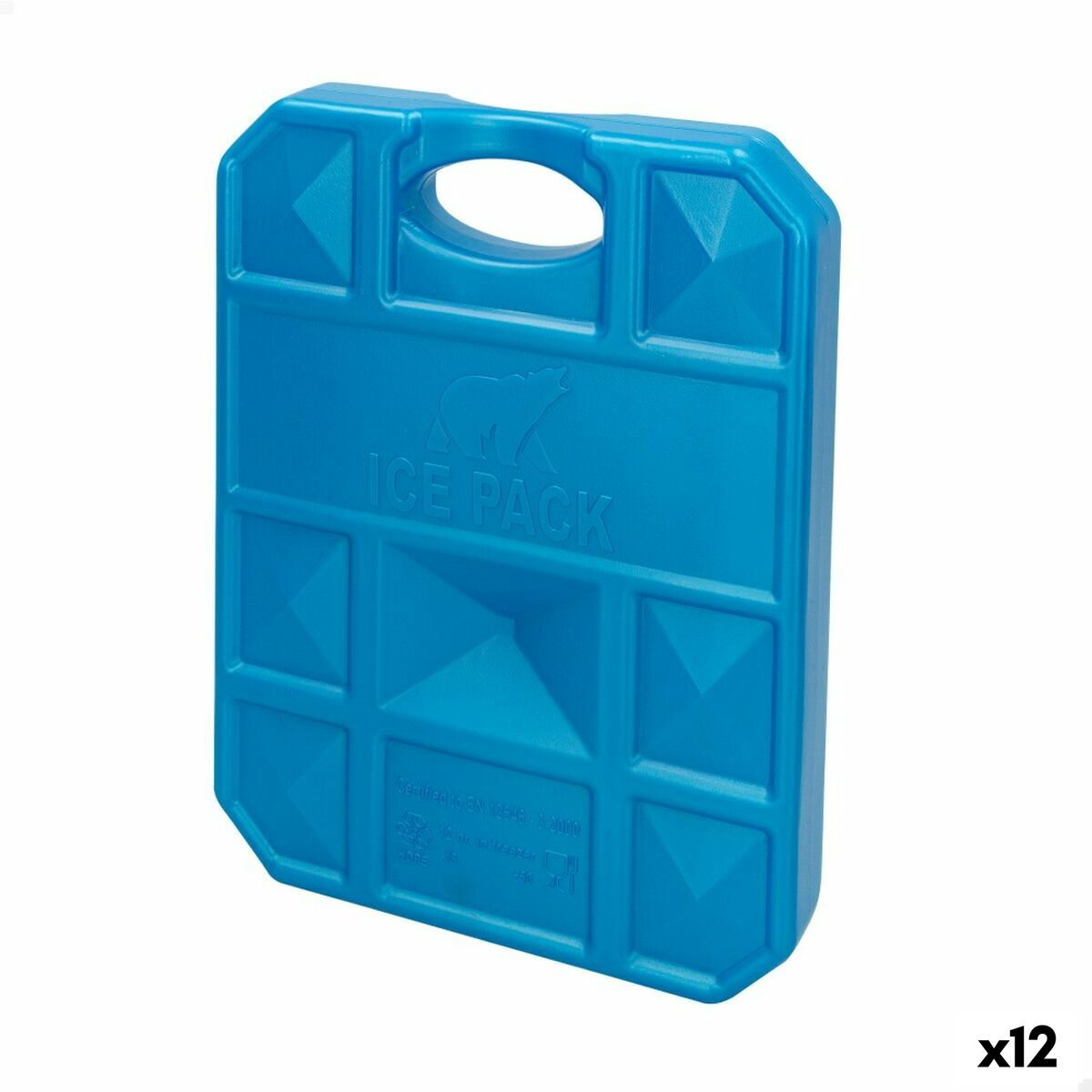 Isklamp Aktive Blå 1 kg 18,5 x 24 x 3,3 cm (12 antal)