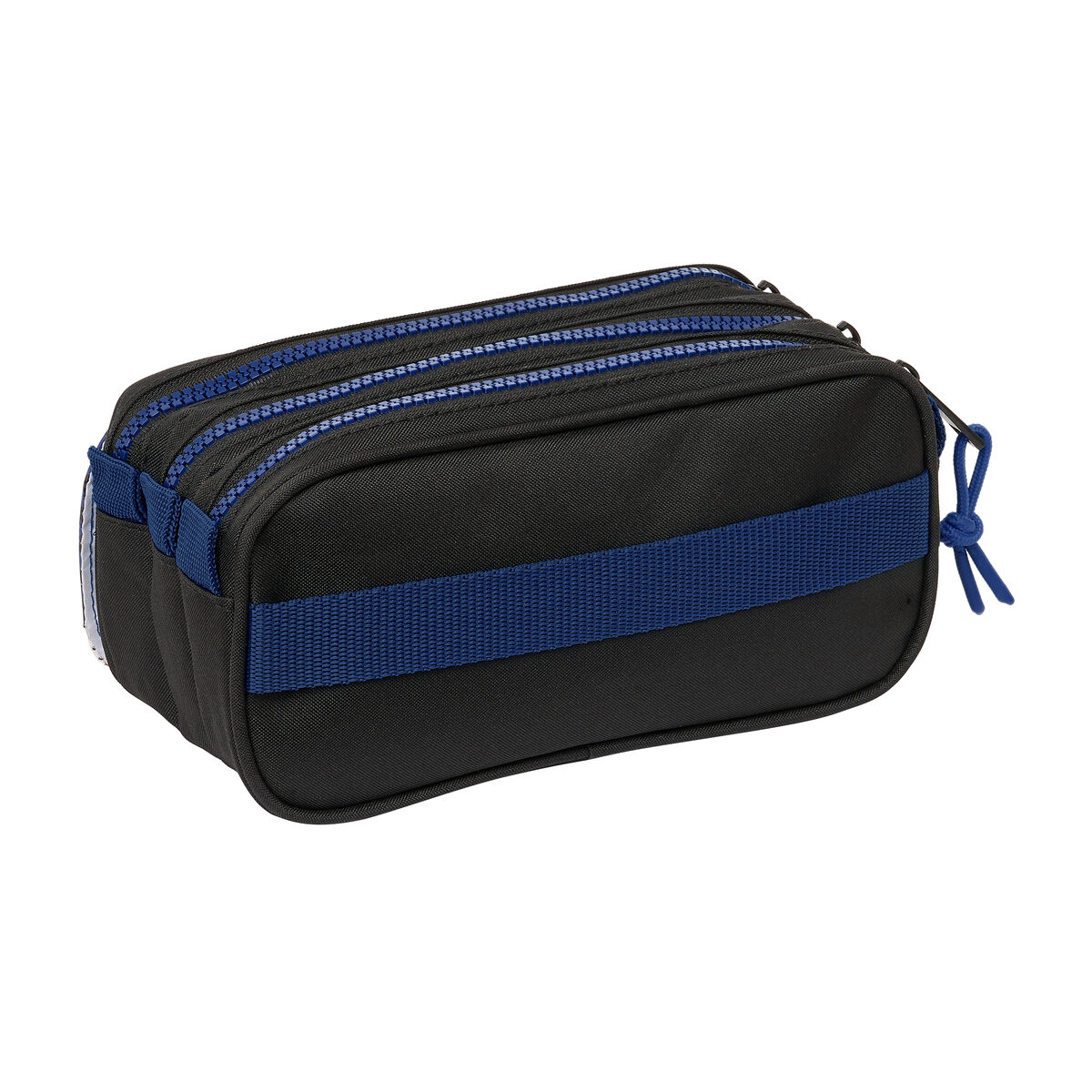 Tredubbel Carry-all Naruto Ninja Blå Svart 21,5 x 10 x 8 cm - 2