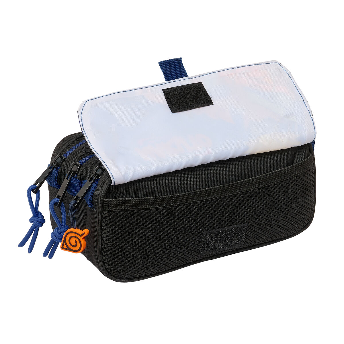 Tredubbel Carry-all Naruto Ninja Blå Svart 21,5 x 10 x 8 cm - 3