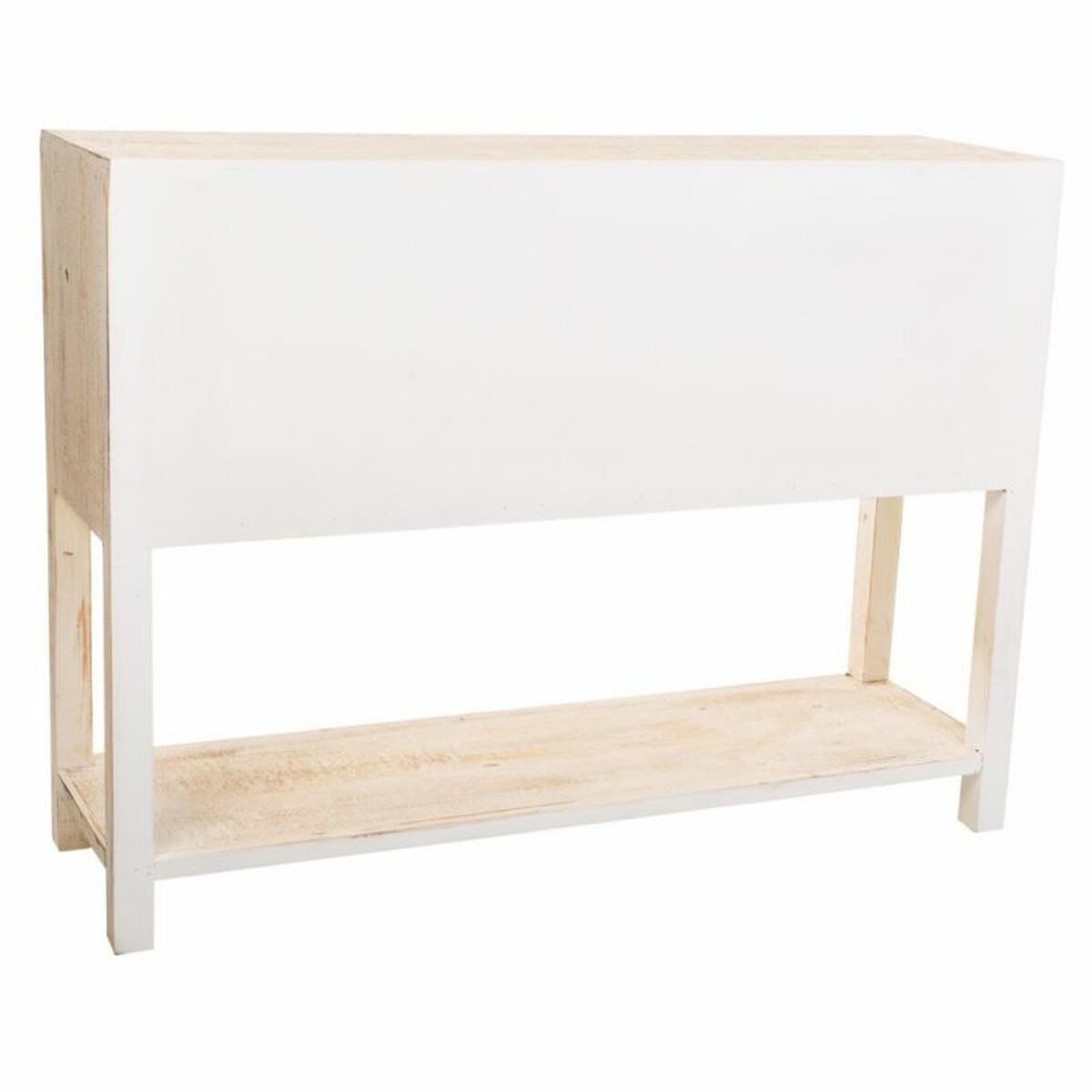 Skänk Alexandra House Living Blå Granträ Trä MDF 35 x 90 x 125 cm - 5