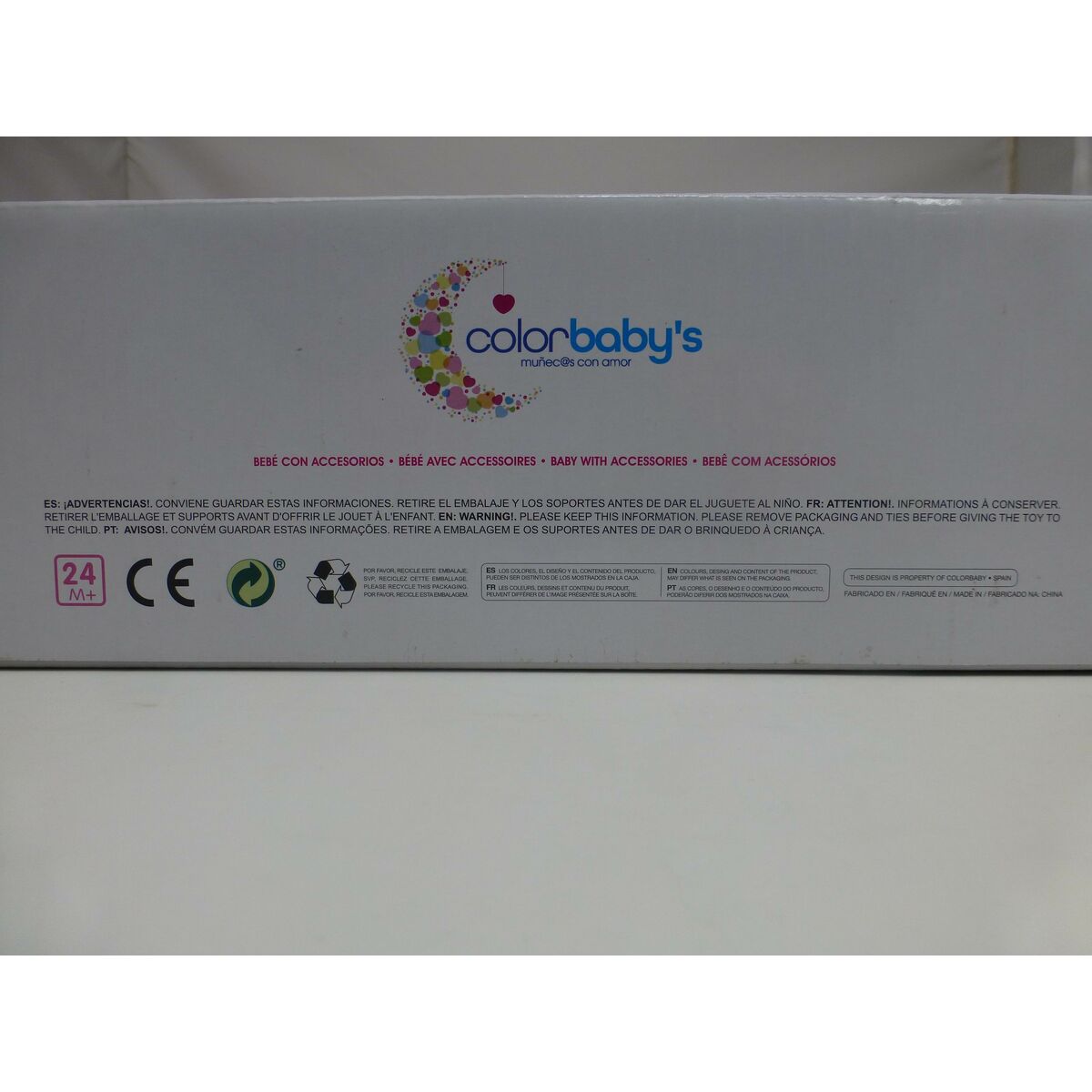 Docka tillbehör Colorbaby 2 antal - 12