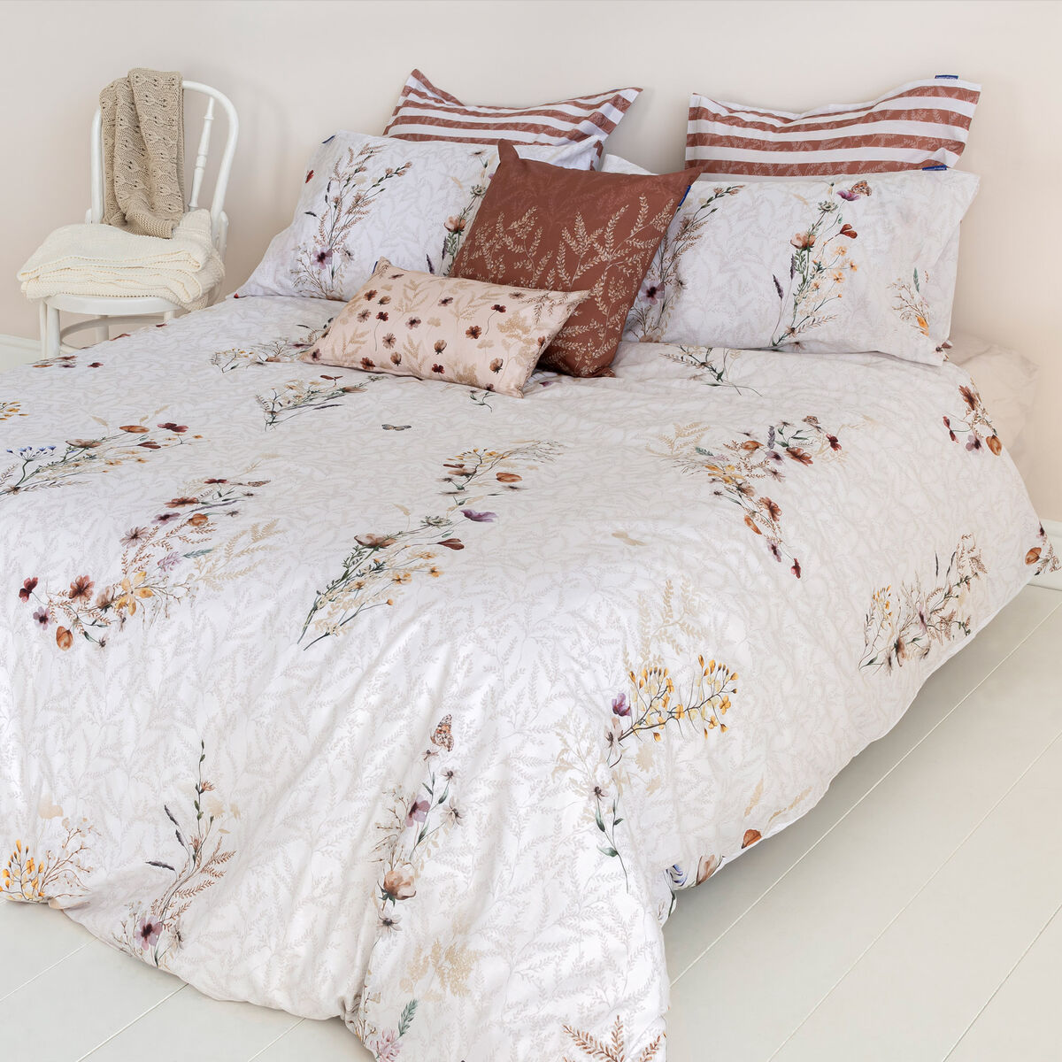 Påslakan HappyFriday Wild flowers Multicolour 180 x 220 cm - 2