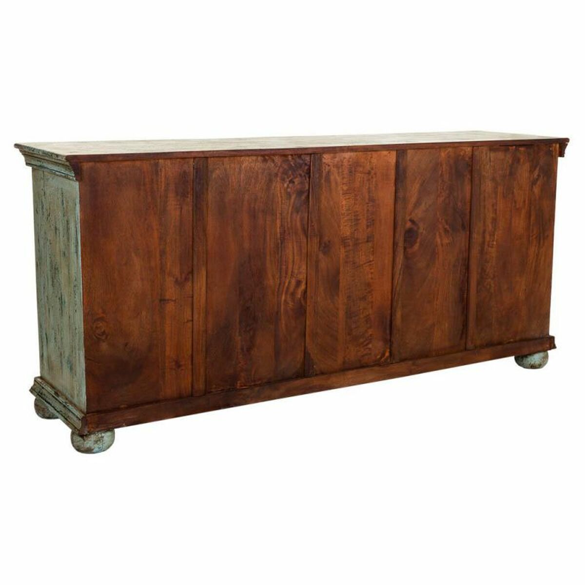 Skänk Alexandra House Living Blå Mangoträ 45 x 76 x 165 cm - 5