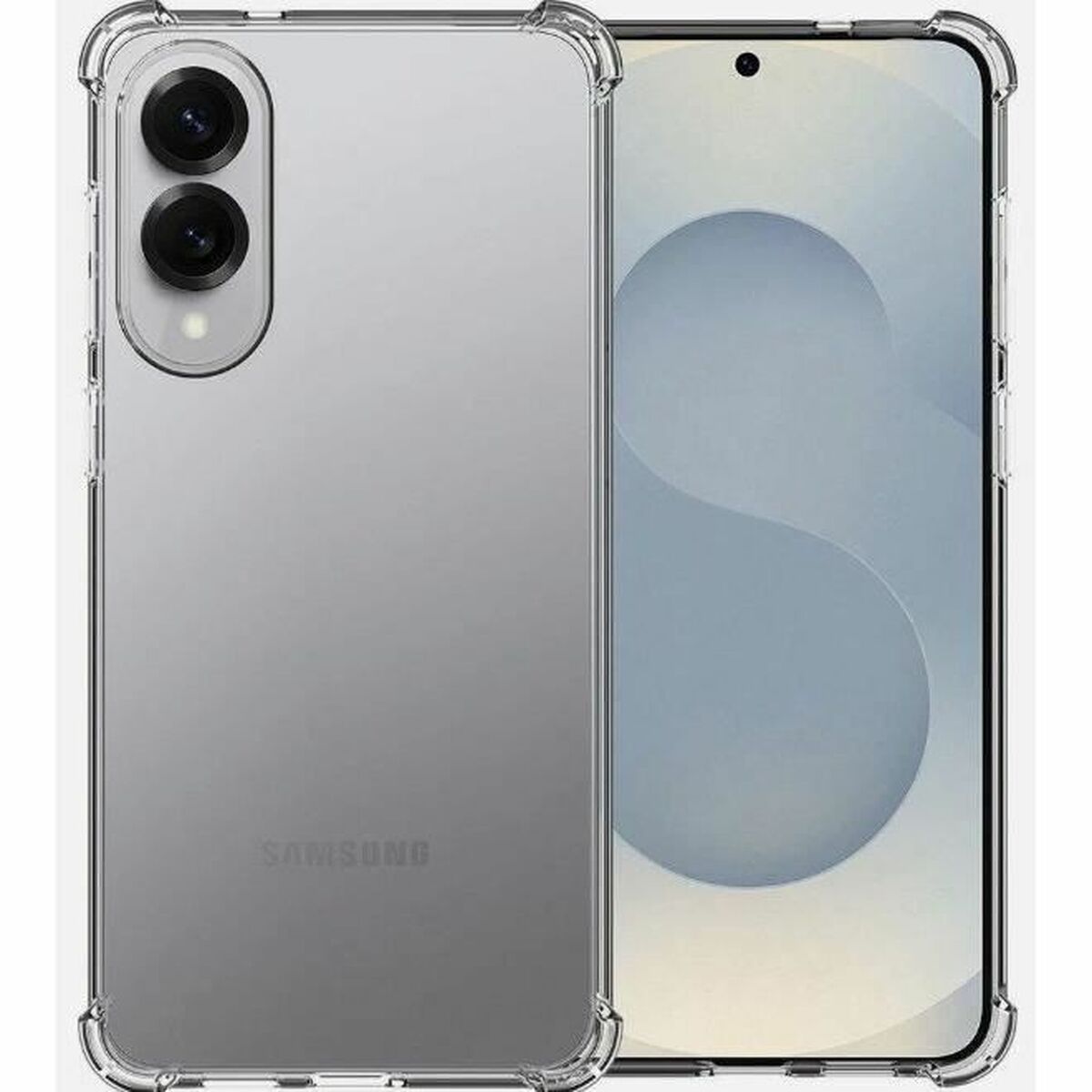 Mobilfodral Samsung S25 E Transparent Galaxy S25