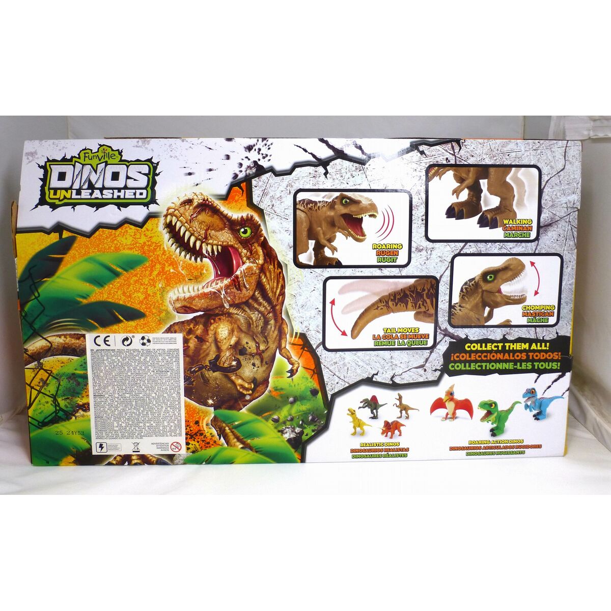 Dinosaurie Funville T-Rex 2 antal 45 x 28 x 15 cm - 13