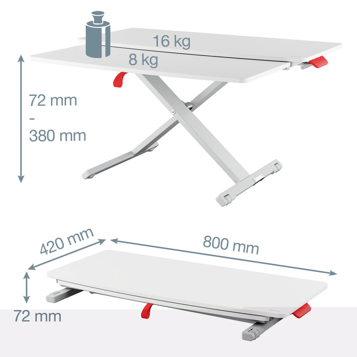 Mobilt eller tablettstöd Leitz - 3