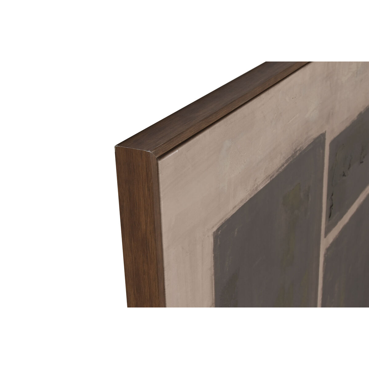 Kanvas Home ESPRIT Mörkbrun Ljusbrun Abstrakt Modern 100 x 4 x 140 cm (2 antal) - 2
