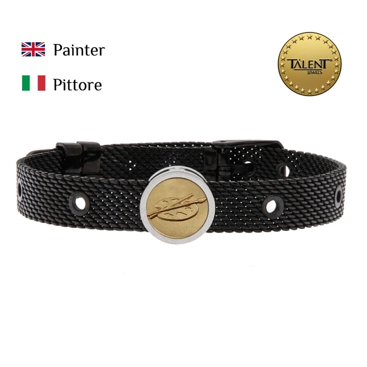 Unisexarmband Painter Talent Jewels TJA-3-11-01-2-235 Svart - 2