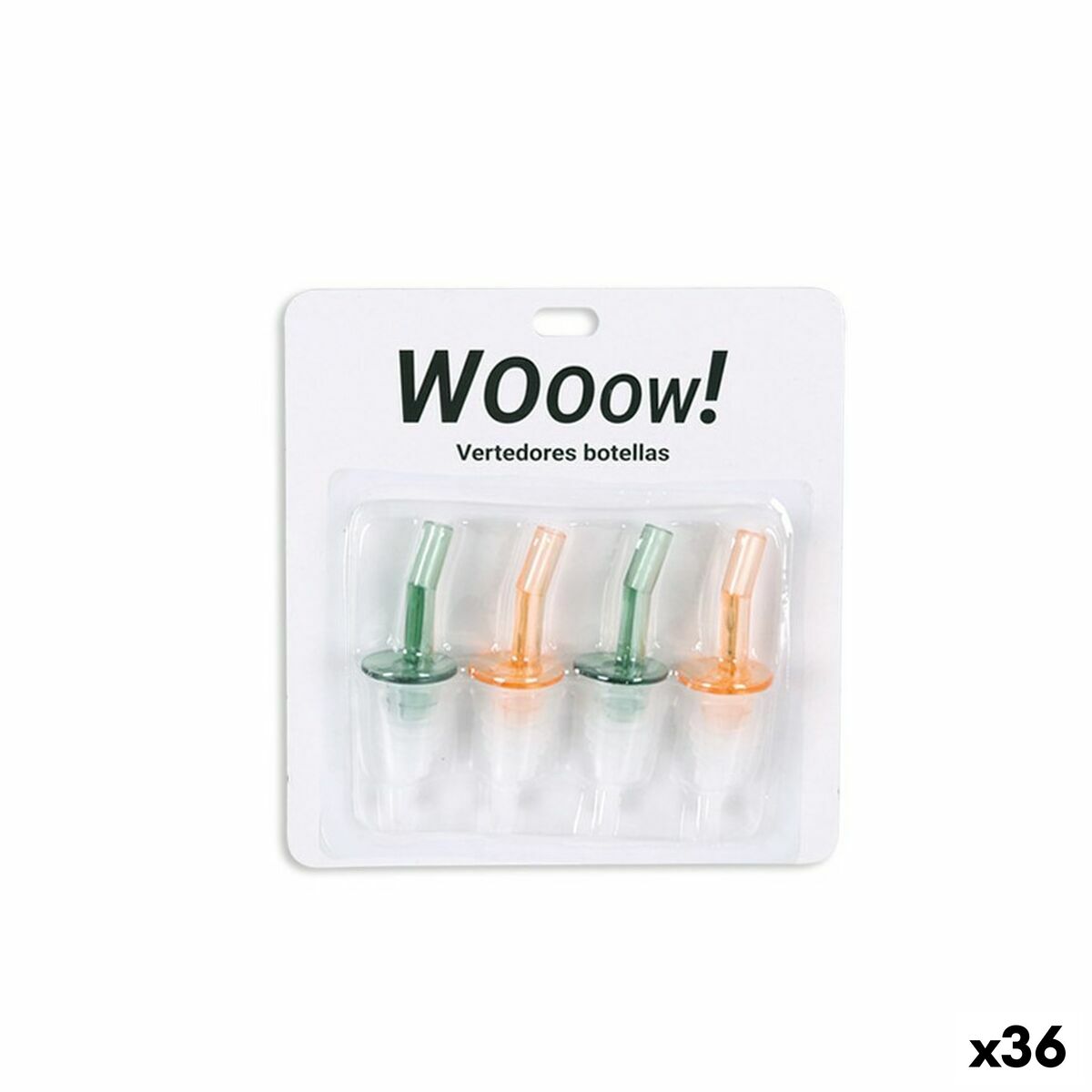 Hällpropp Set Plast 4 Delar 2,9 x 9 cm (36 antal)