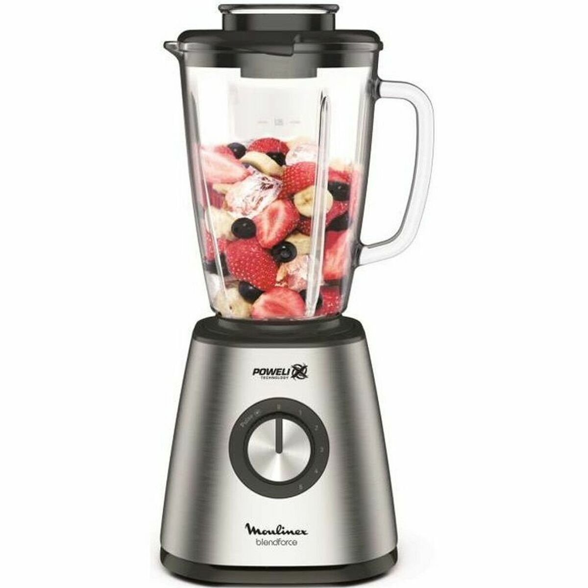 Glasmixer Moulinex HM41K110 Svart 450 W 450 W - 3