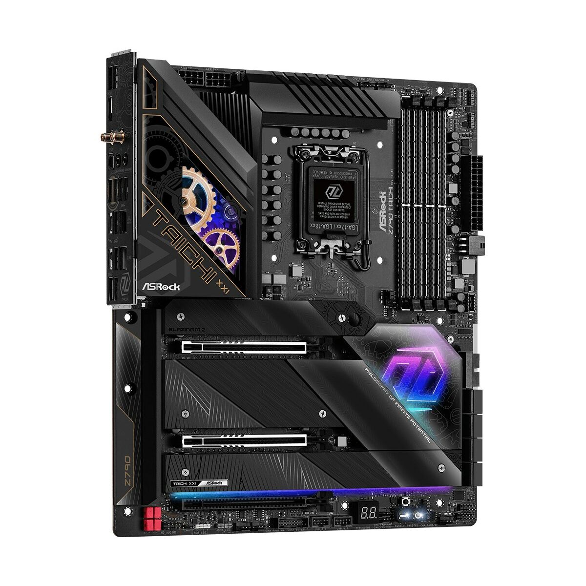 Moderkort ASRock Z790 Taichi LGA 1700 - 3