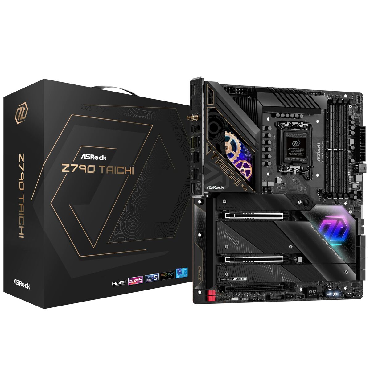 Moderkort ASRock Z790 Taichi LGA 1700 - 2