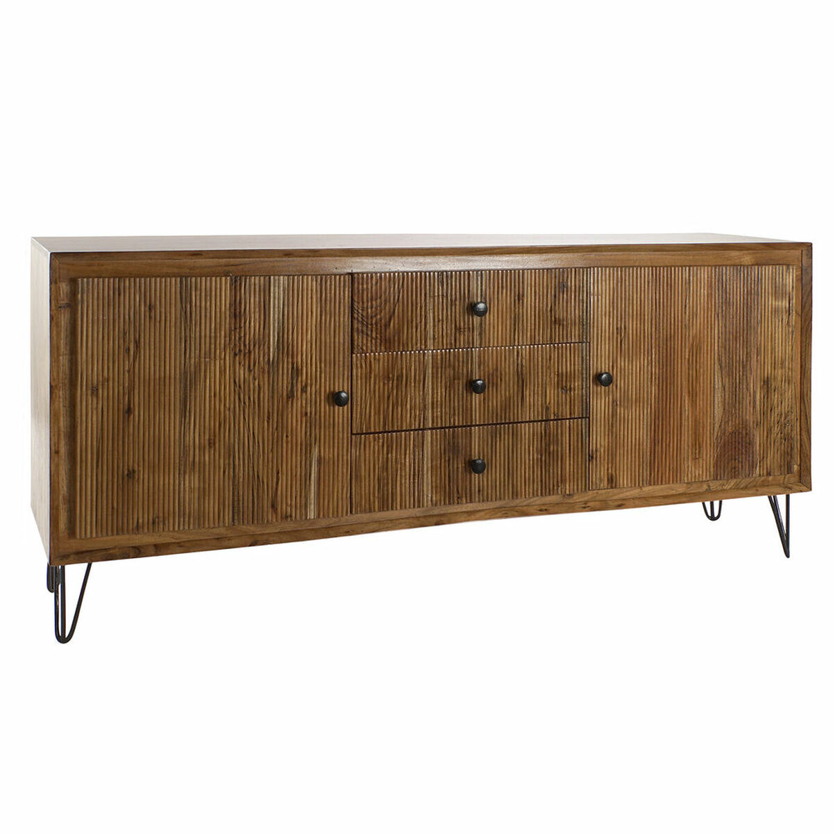 Skänk DKD Home Decor Brun 178 x 40 x 77 cm Akaciaträ