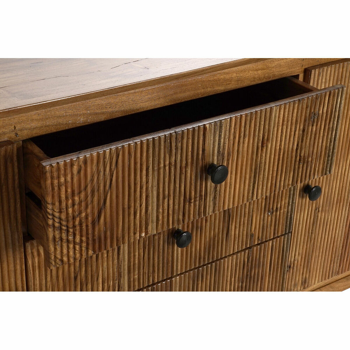 Skänk DKD Home Decor Brun 178 x 40 x 77 cm Akaciaträ - 5