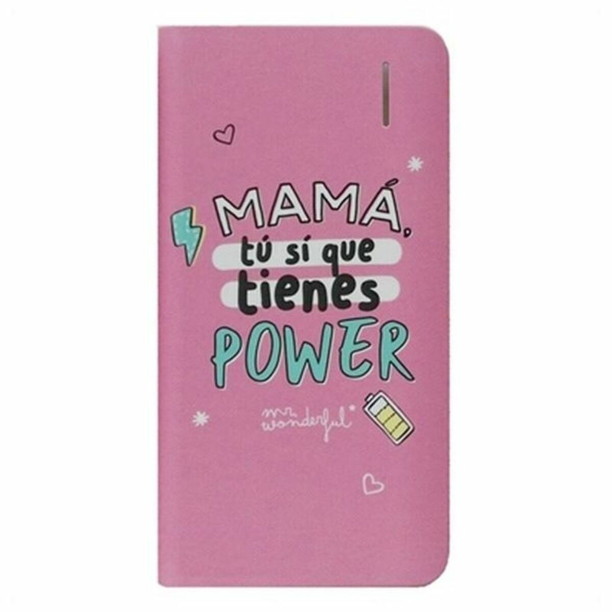 Power Bank Mr. Wonderful MRPWB031 4000 mAh Rosa - 3