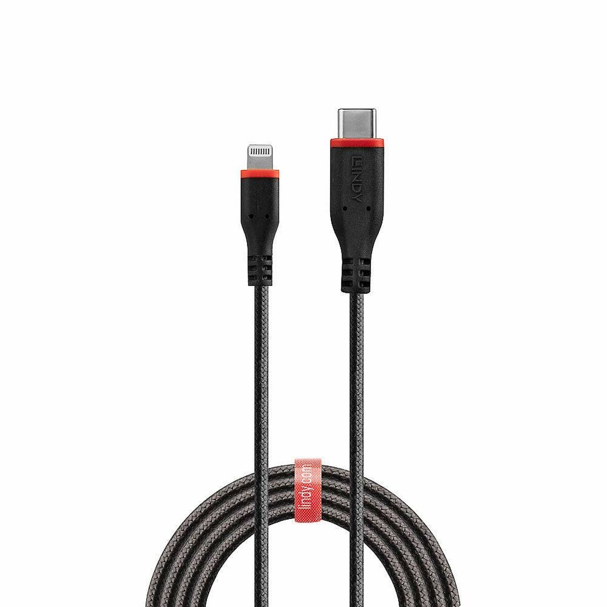 USB-kabel LINDY 31285 Svart 50 cm