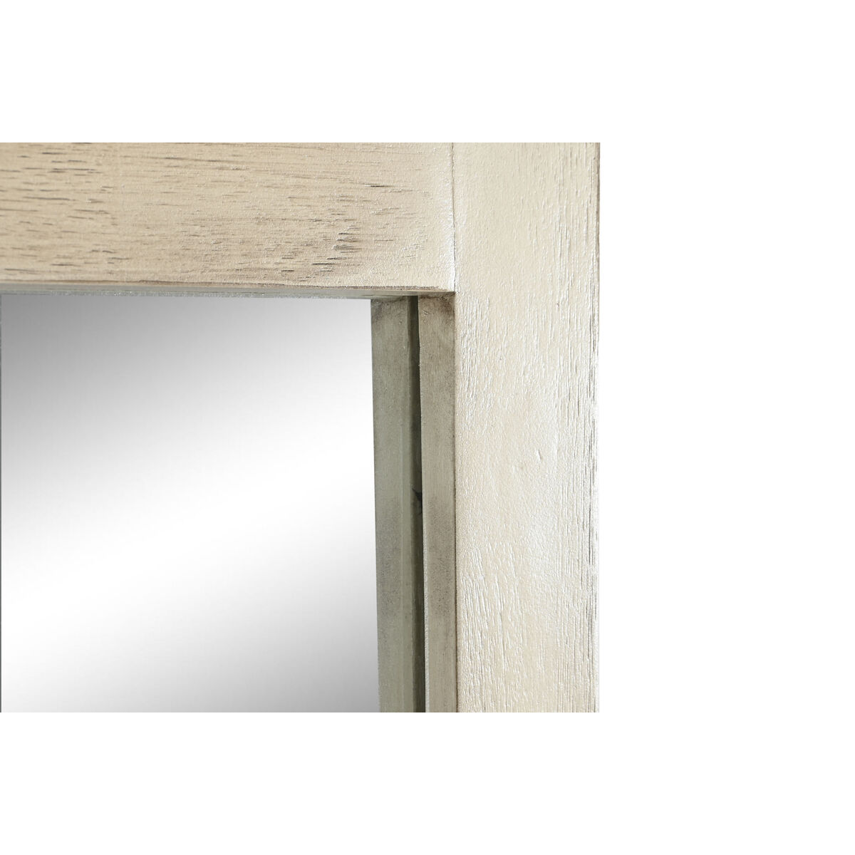 Väggspegel Home ESPRIT Naturell Tropiskt 92 x 2 x 100 cm - 3