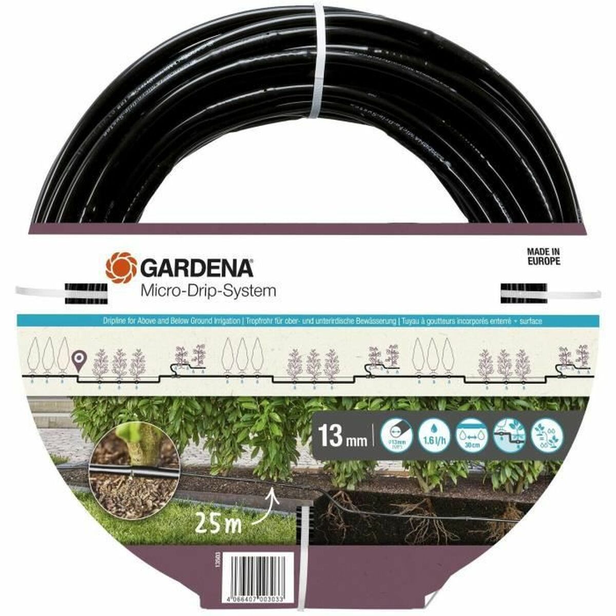Dropprör Gardena 13503-20 25 m