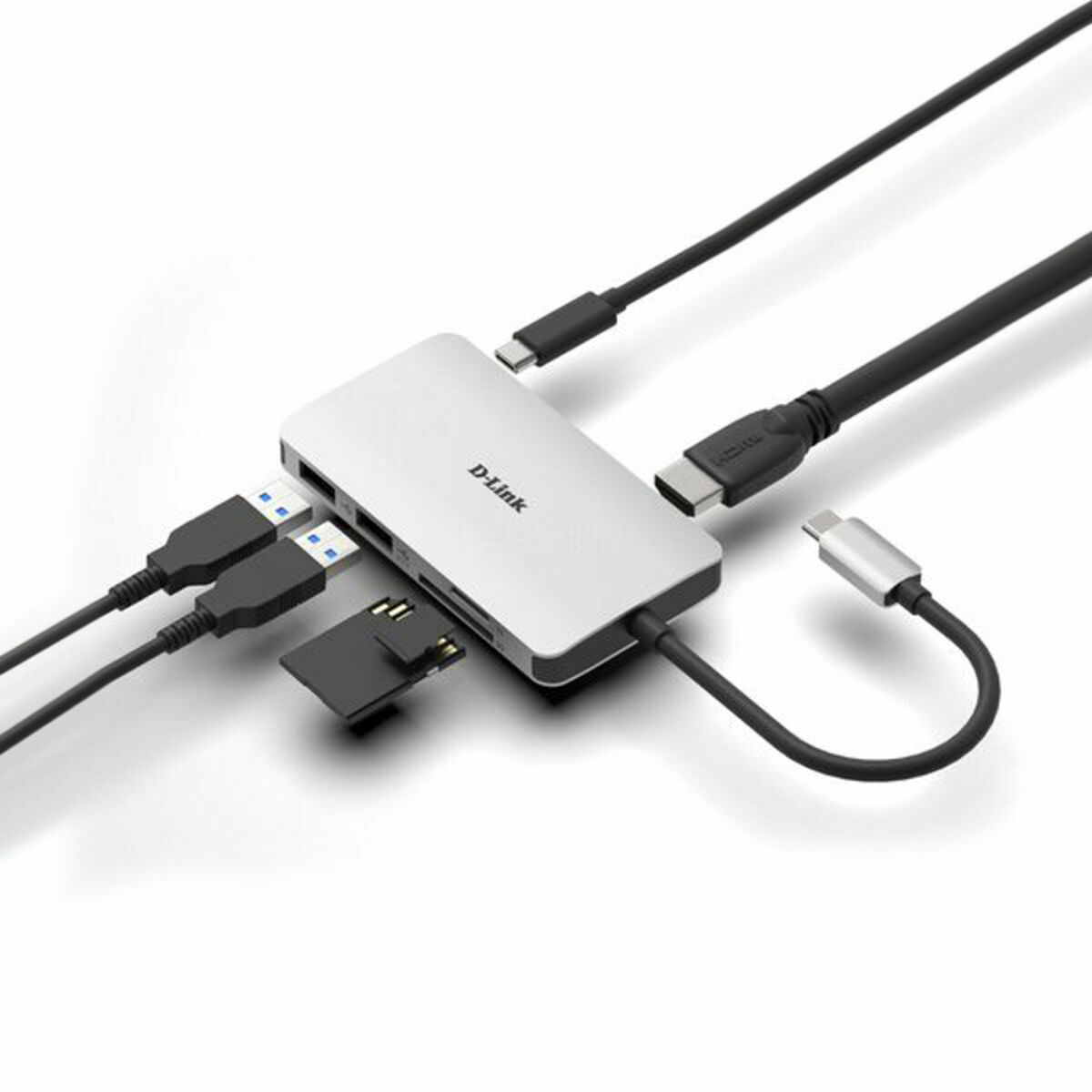 USB HUB 3 Portar D-Link DUB-M610 - 5