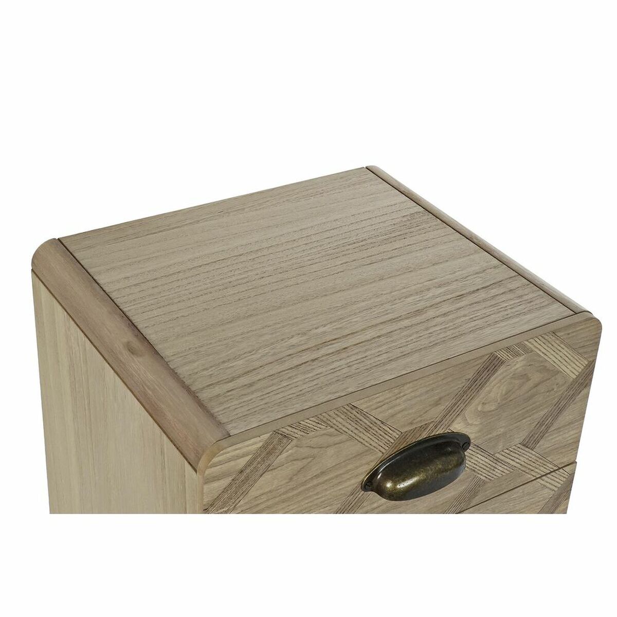Byrå DKD Home Decor Svart Naturell Metall Trä MDF Boho 37 x 31,5 x 80 cm - 3